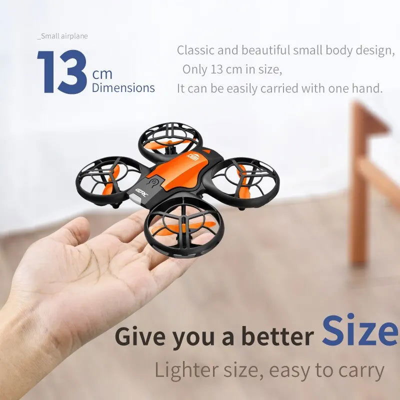 Mini Drone 4k Profession HD Wide Angle Camera 1080P WiFi FPV Drone Camera Height Keep Drones Camera Helicopter Toys - Slobuy