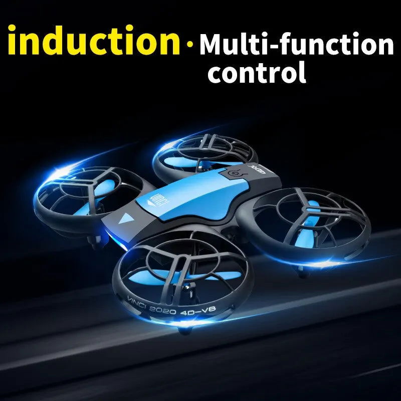 Mini Drone 4k Profession HD Wide Angle Camera 1080P WiFi FPV Drone Camera Height Keep Drones Camera Helicopter Toys - Slobuy