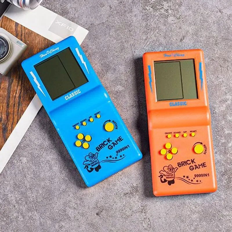 Mini Handheld Game Console Built-in 23 Games 80 Childhood Classic Tetris Retro Game Player Old Fashioned Children's Student Toys - Slobuy