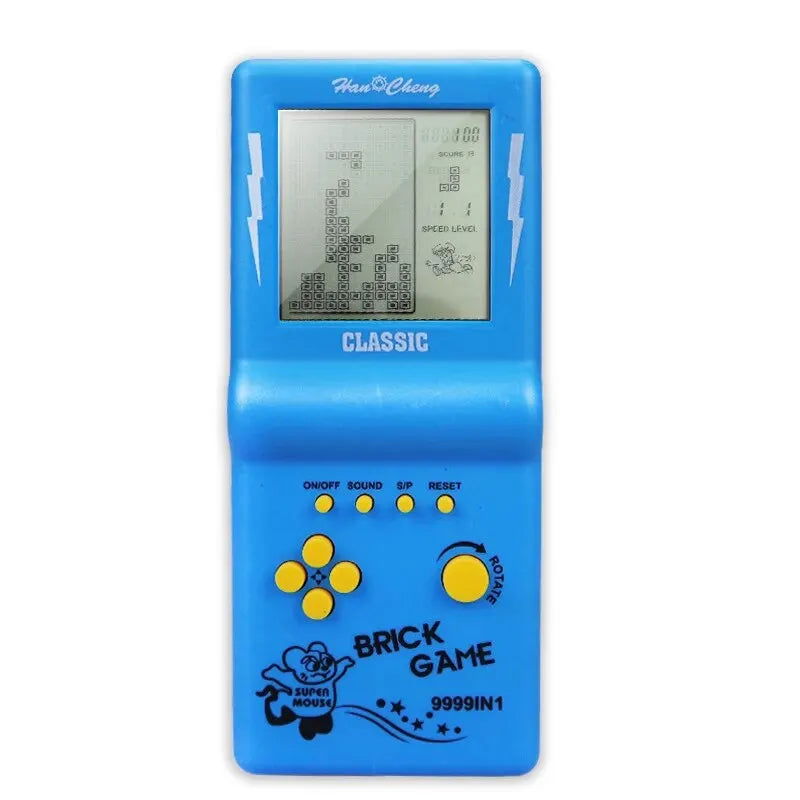 Mini Handheld Game Console Built-in 23 Games 80 Childhood Classic Tetris Retro Game Player Old Fashioned Children's Student Toys - Slobuy