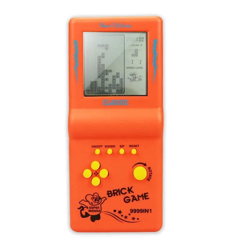 Mini Handheld Game Console Built-in 23 Games 80 Childhood Classic Tetris Retro Game Player Old Fashioned Children's Student Toys - Slobuy