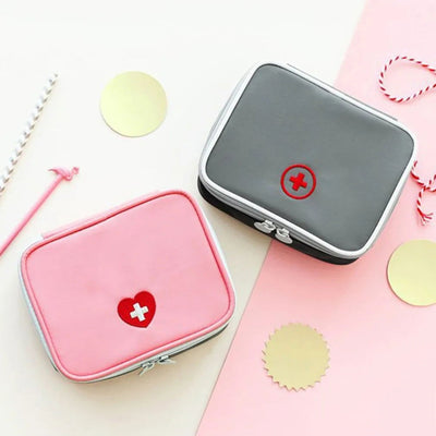 Mini Household First Aid Kit Bag Travel Portable Medicine Package Emergency Kit Bags Medicine Storage Bag Small Organizer - Slobuy