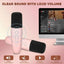 Mini Karaoke Machine for Kids and Adults Portable Speaker With 1-2 Wireless Microphone for Home KTV Birthday Party Holiday Gifts - Slobuy