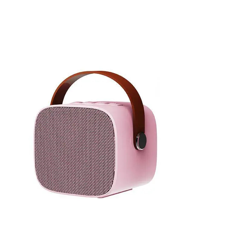 Mini Karaoke Machine for Kids and Adults Portable Speaker With 1-2 Wireless Microphone for Home KTV Birthday Party Holiday Gifts - Slobuy