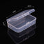 Mini Plastic Box Rectangular Box Translucent Box Packing Box Storage Box Dustproof Solid Strong Jewelry Storage Case Container - Slobuy