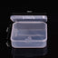Mini Plastic Box Rectangular Box Translucent Box Packing Box Storage Box Dustproof Solid Strong Jewelry Storage Case Container - Slobuy