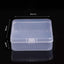 Mini Plastic Box Rectangular Box Translucent Box Packing Box Storage Box Dustproof Solid Strong Jewelry Storage Case Container - Slobuy