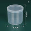 Mini Plastic Box Rectangular Box Translucent Box Packing Box Storage Box Dustproof Solid Strong Jewelry Storage Case Container - Slobuy