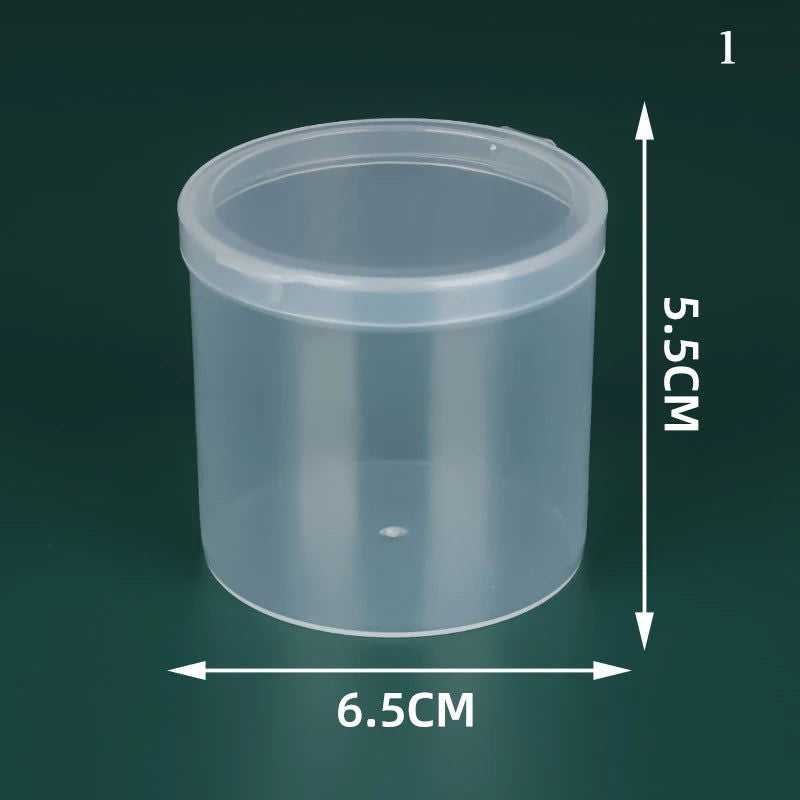 Mini Plastic Box Rectangular Box Translucent Box Packing Box Storage Box Dustproof Solid Strong Jewelry Storage Case Container - Slobuy