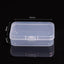 Mini Plastic Box Rectangular Box Translucent Box Packing Box Storage Box Dustproof Solid Strong Jewelry Storage Case Container - Slobuy