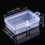 Mini Plastic Box Rectangular Box Translucent Box Packing Box Storage Box Dustproof Solid Strong Jewelry Storage Case Container - Slobuy