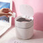 Mini Small Waste Bins Desktop Garbage Basket Home Table Plastic Trash Can Office Supplies Dustbins Sundries Barrel Box - Slobuy