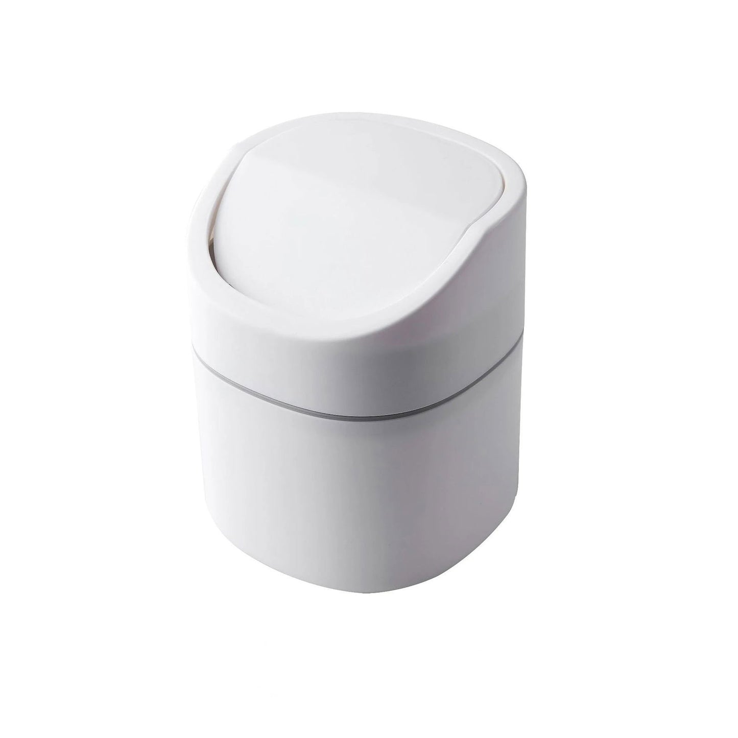 Mini Small Waste Bins Desktop Garbage Basket Home Table Plastic Trash Can Office Supplies Dustbins Sundries Barrel Box - Slobuy