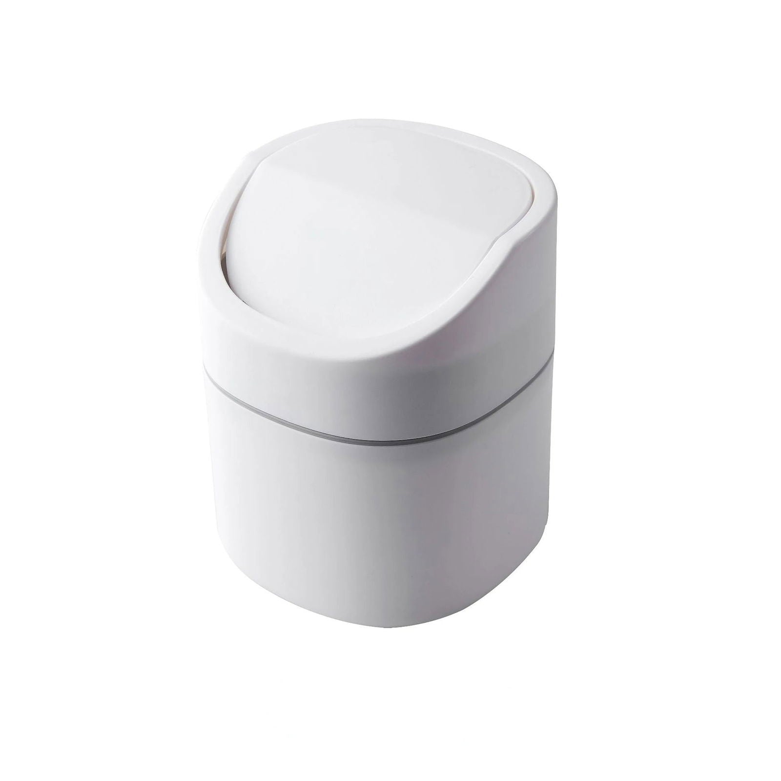 Mini Small Waste Bins Desktop Garbage Basket Home Table Plastic Trash Can Office Supplies Dustbins Sundries Barrel Box - Slobuy