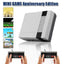 Mini TV Handheld Family Recreation Video Game Console AV Output Retro Built-in 620 Classic Games Dual Gamepad Gaming Player - Slobuy