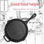 Mini Thickened Flat Bottom Egg Frying Pan No Coating Non-stick Cast Iron Pan For Pancakes Irony Food Preparation - Slobuy