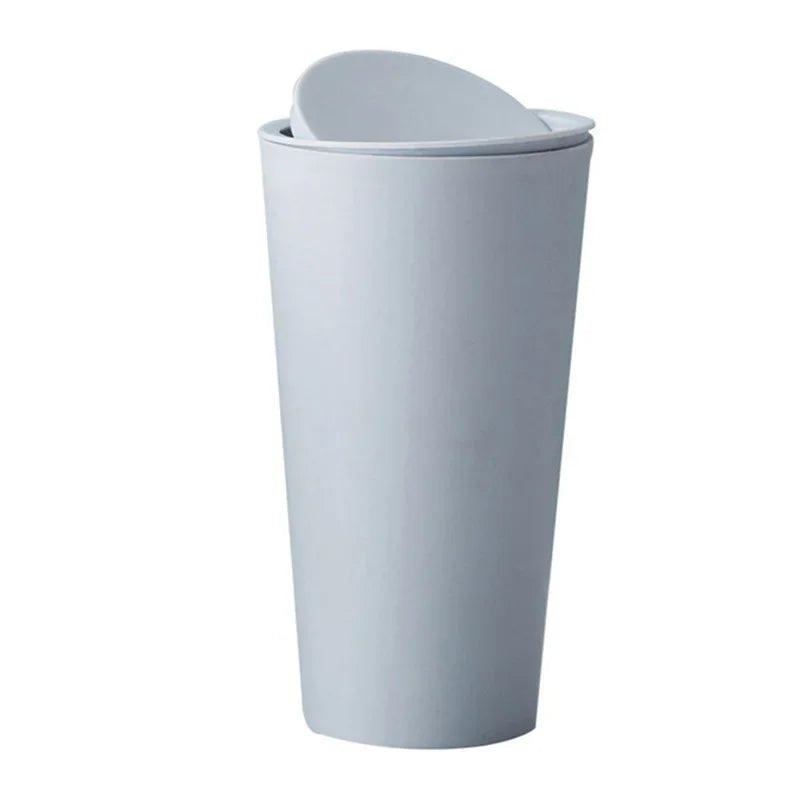 Mini Waste Bin Desktop Office Organizer Storage Home Garbage Basket Container Table Trash Bin Cleaning Barrel Small Trash Can - Slobuy