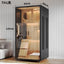 Minimalist Solid Wood Cat Cages for Home Indoor Cat House Modern Simple Pet Cage Large Free Space Movable Cages for Cats Villa - Slobuy