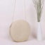 Minimalist Straw Bag Round Crossbody Purse Women Shoulder Vocation Style Handbag - Slobuy