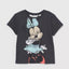 Minnie Printing T-shirt Babies Girls O-neck Bottoming Shirt Fashion Simple Cute Short Sleeve Tops Child Cartoon Clothes - Slobuy
