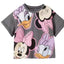 Minnie Printing T-shirt Babies Girls O-neck Bottoming Shirt Fashion Simple Cute Short Sleeve Tops Child Cartoon Clothes - Slobuy