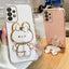 Mirror Plating Phone Holder Case For Samsung Galaxy A53 A73 A33 A52 A52s A72 A32 4G 5G A51 A71 A12 A31 A21S A50 A54 Stand Cover - Slobuy
