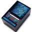 Mix Colors Wholesale 2023 New Style Wedding Gift Tie Pocket Squares Set Necktie Box Men Fit Wedding Blue Paisley - Slobuy