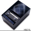 Mix Colors Wholesale 2023 New Style Wedding Gift Tie Pocket Squares Set Necktie Box Men Fit Wedding Blue Paisley - Slobuy