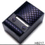 Mix Colors Wholesale 2023 New Style Wedding Gift Tie Pocket Squares Set Necktie Box Men Fit Wedding Blue Paisley - Slobuy