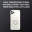 Mobile Phone Ring Holder Transparent Telephone Cellular Support  Diamond Clear 360 Degree Socket Stand SmartPhone Accessories - Slobuy