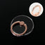 Mobile Phone Ring Holder Transparent Telephone Cellular Support  Diamond Clear 360 Degree Socket Stand SmartPhone Accessories - Slobuy