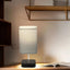 Modern Table Lamp DC5V Three Color Adjustable Temperature Linen Simple Bedside LED Desk Lamp For Bedroom Living Room Decoration - Slobuy