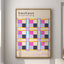 Modernist Bauhaus Geometric Canvas Poster Living Room Wall Art Retro Prints Mid Century Home Decorative Wall Art Painting - Slobuy