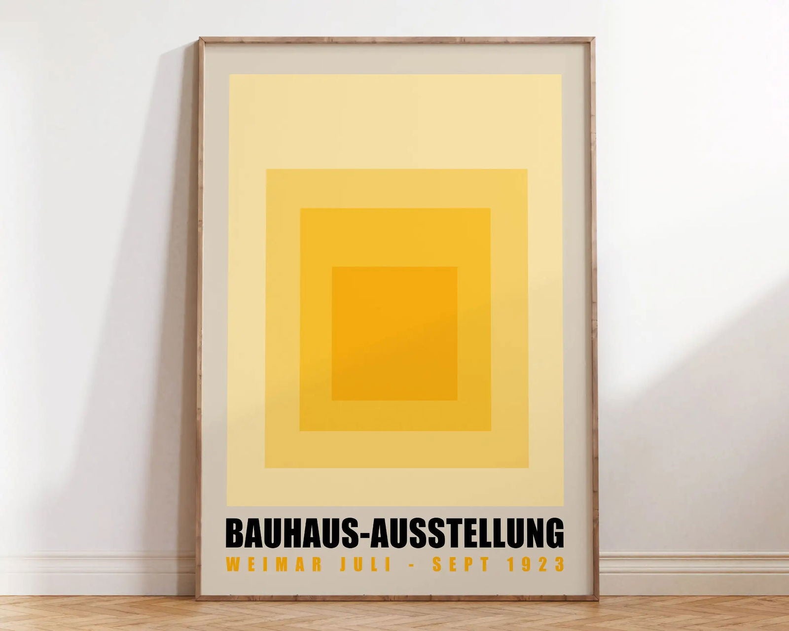 Modernist Bauhaus Geometric Canvas Poster Living Room Wall Art Retro Prints Mid Century Home Decorative Wall Art Painting - Slobuy