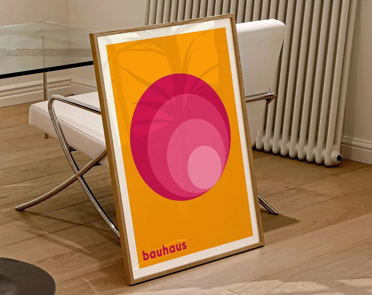 Modernist Bauhaus Geometric Canvas Poster Living Room Wall Art Retro Prints Mid Century Home Decorative Wall Art Painting - Slobuy
