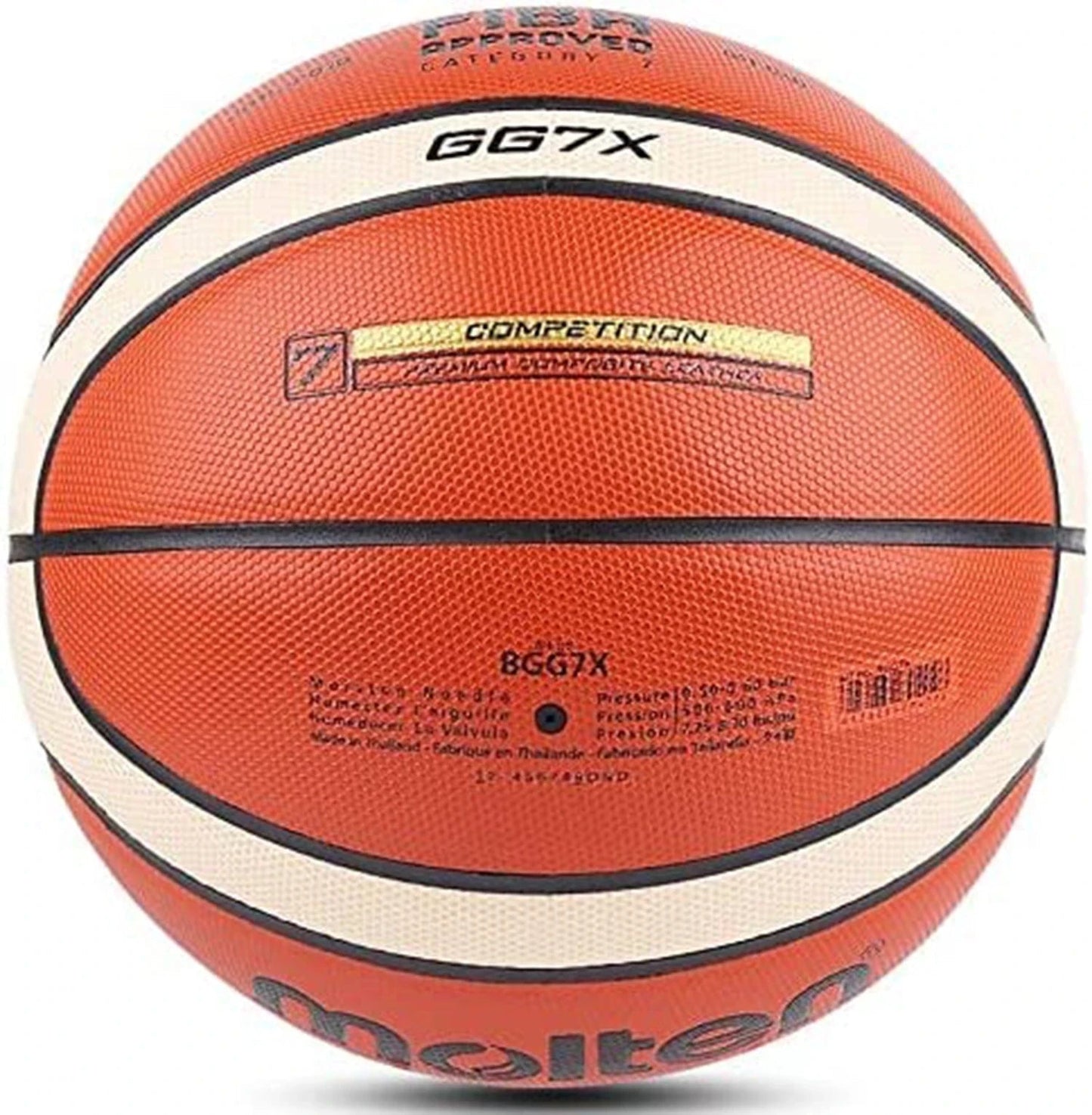 Molten Basketball Official Certification Competition Basketball Standard Ball Men's Women's Training Ball Team Basketball - Slobuy