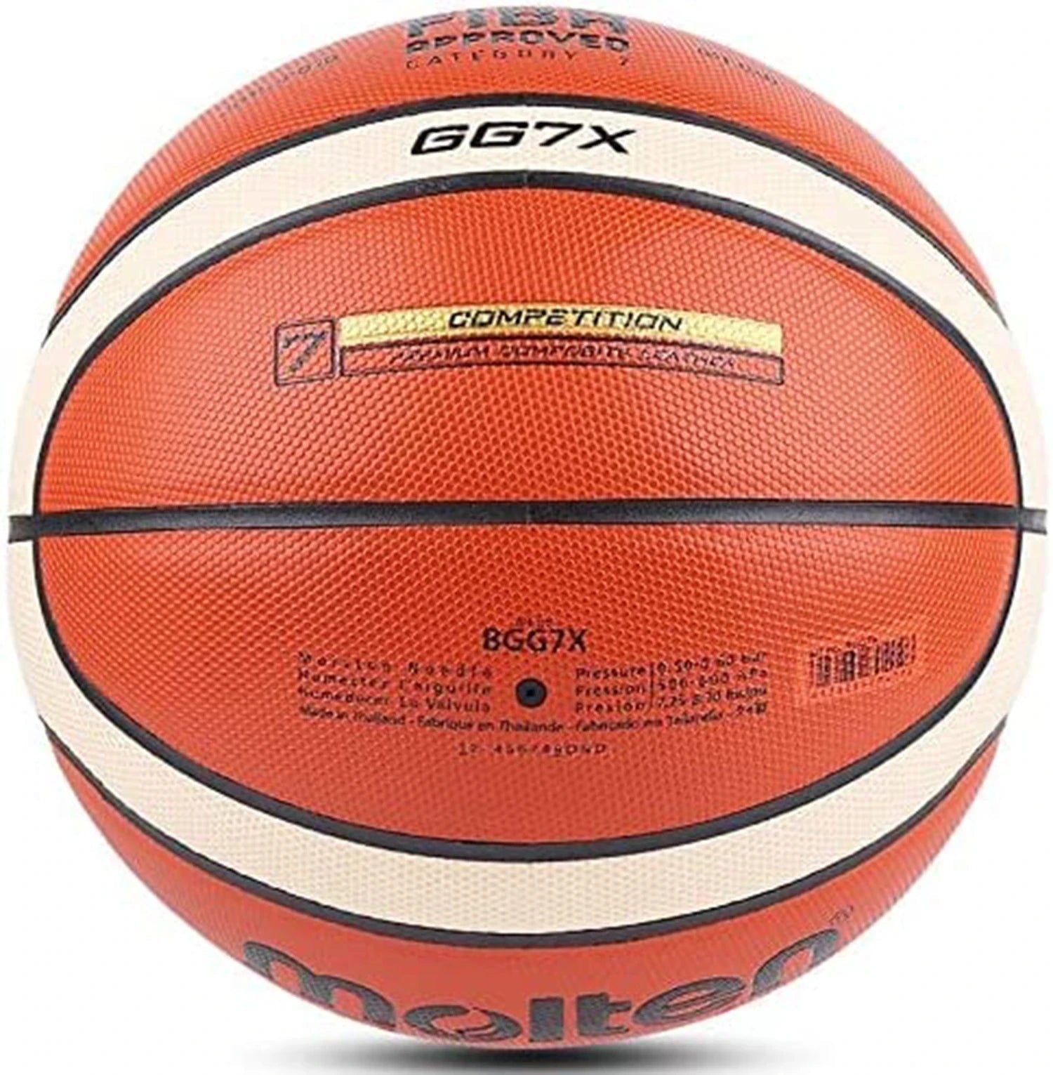 Molten Basketball Official Certification Competition Basketball Standard Ball Men's Women's Training Ball Team Basketball - Slobuy
