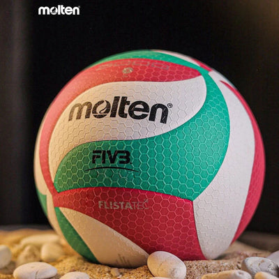 Molten FLISTATEC Volleyball Size 5 Volleyball PU Ball for Students Adult and Teenager Competition Training Outdoor Indoor - Slobuy