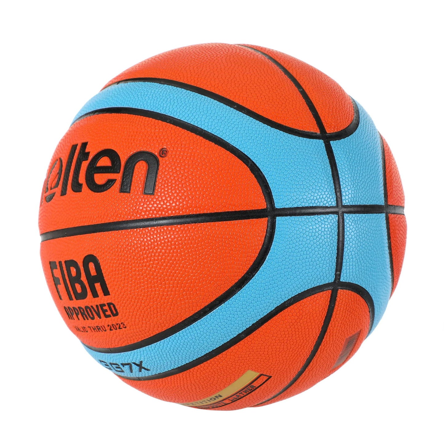 Molten GG7X SIZE7 Basketball PU Official Certification Competition Standard Ball Men's and Women's Training Ball Team Basketball - Slobuy