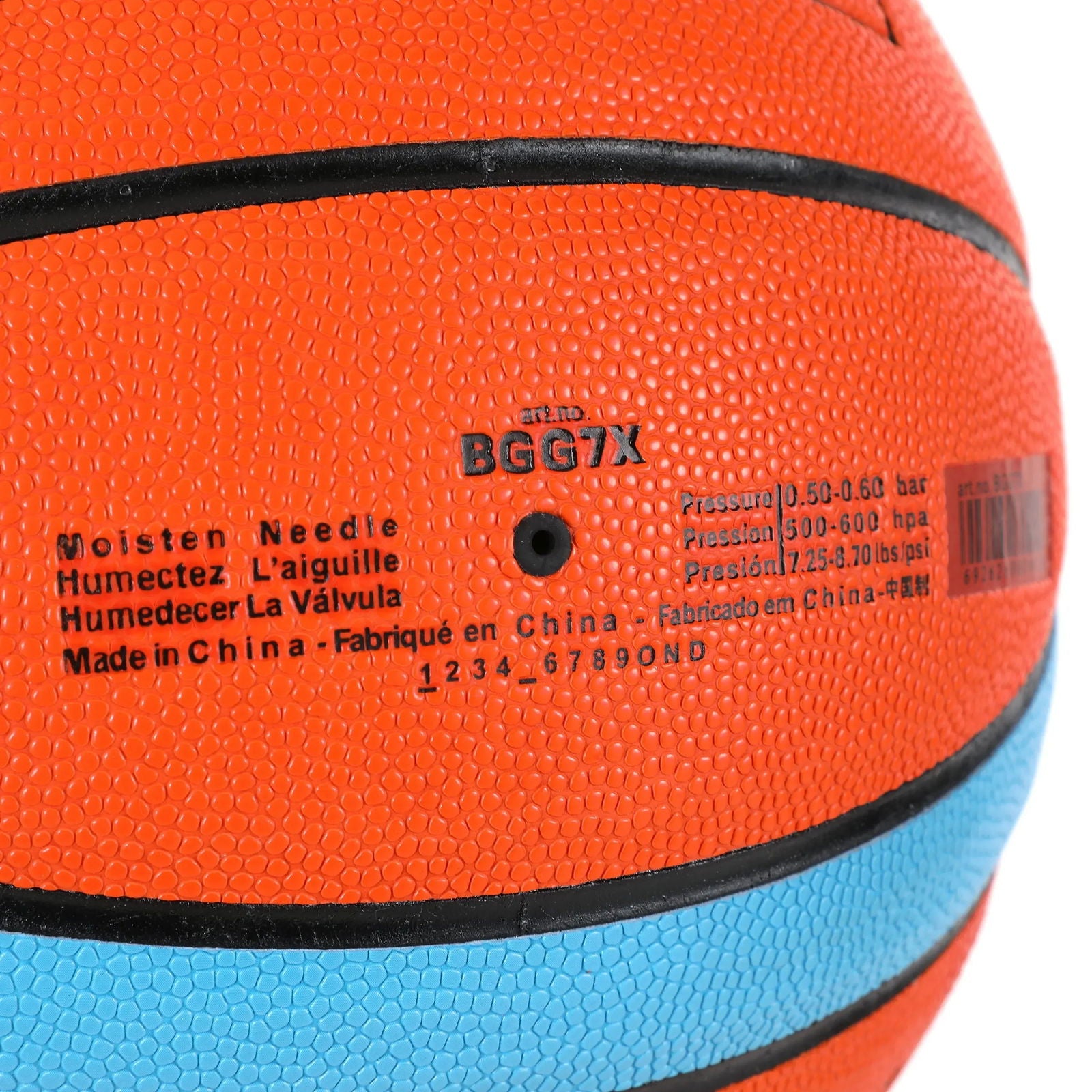 Molten GG7X SIZE7 Basketball PU Official Certification Competition Standard Ball Men's and Women's Training Ball Team Basketball - Slobuy