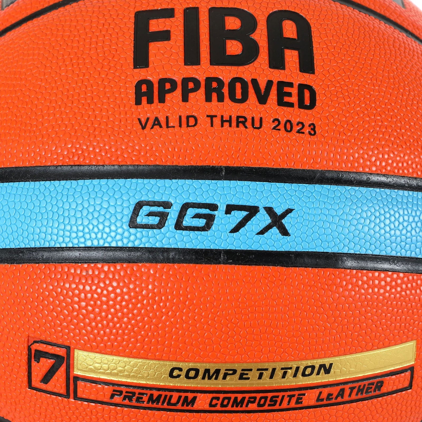 Molten GG7X SIZE7 Basketball PU Official Certification Competition Standard Ball Men's and Women's Training Ball Team Basketball - Slobuy