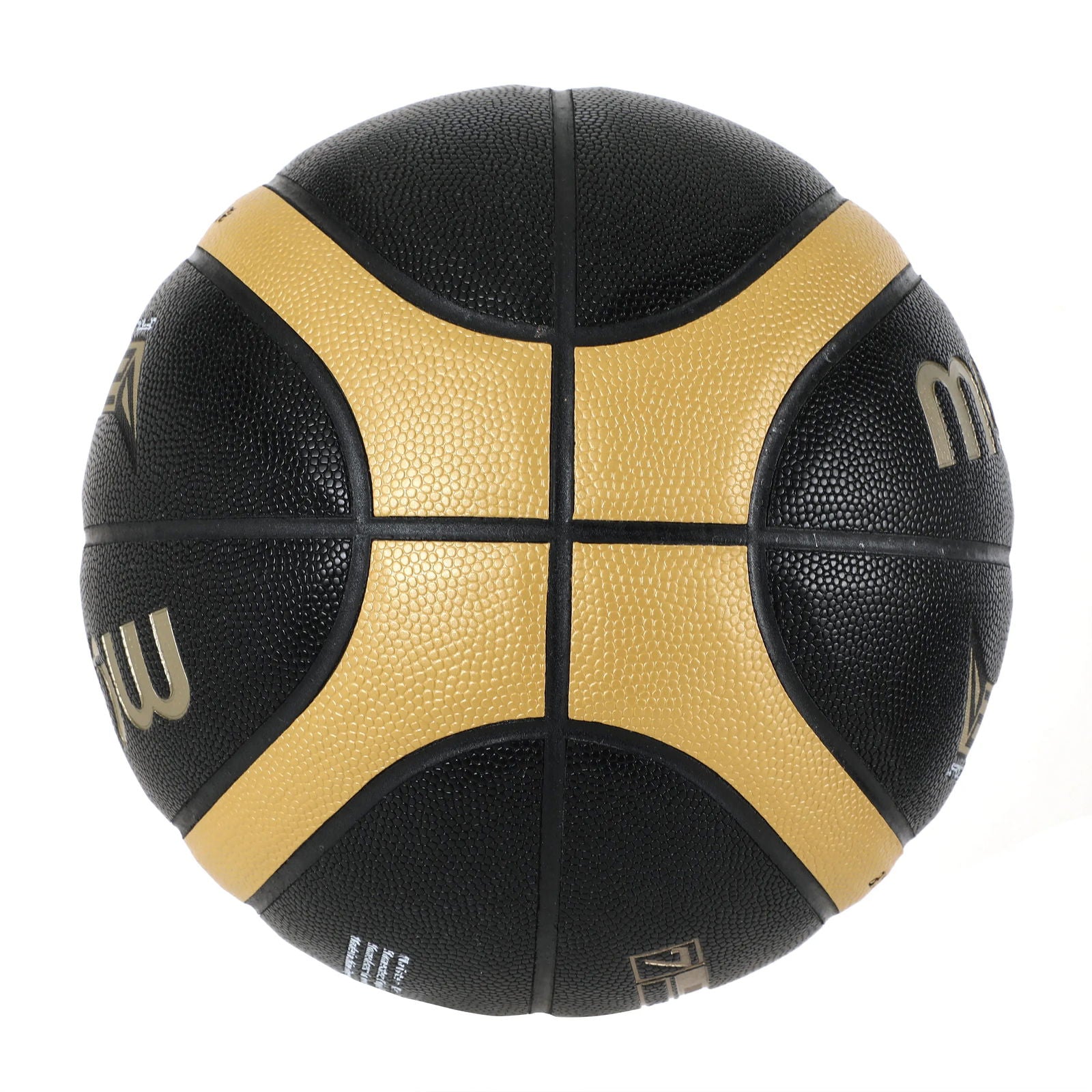 Molten Size 5 6 7 Basketball EZ-K Black Gold PU Outdoor Indoor Balls Women Youth Man Match Training Basketalls - Slobuy