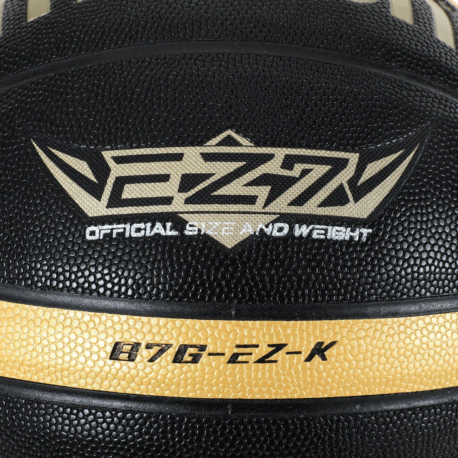 Molten Size 5 6 7 Basketball EZ-K Black Gold PU Outdoor Indoor Balls Women Youth Man Match Training Basketalls - Slobuy
