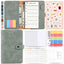 Money Budget Planner Binder With Zipper Envelopes, Cash Envelopes For Budgeting, Money Organizer For A6 Cash Budget Binder - Slobuy