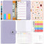 Money Budget Planner Binder With Zipper Envelopes, Cash Envelopes For Budgeting, Money Organizer For A6 Cash Budget Binder - Slobuy