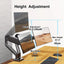 Monitor Stand for 13-32 inches Screens, Dual Monitor Mount Gas Spring, Dual Monitor Arm Full Motion Adjustable - Slobuy