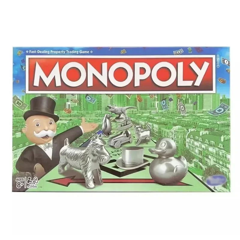Monopoly Pokemon New All Series Friends Board Game of Thrones Puzzle Battle Hobby Casual Toy Kid Anime Family Collectible Gift - Slobuy