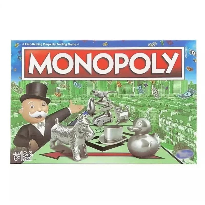 Monopoly Pokemon New All Series Friends Board Game of Thrones Puzzle Battle Hobby Casual Toy Kid Anime Family Collectible Gift - Slobuy