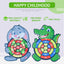 Montessori Dart Board Target Sports Game Toys For Children 4 To 6 Years Old Outdoor Toy Child Indoor Girls Sticky Ball Boys Gift - Slobuy