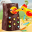 Montessori Educational Toys for Children Woodpecker Catch Worms Toy Toddler Kids Magnetic Games for Babi Development Busy Board - Slobuy